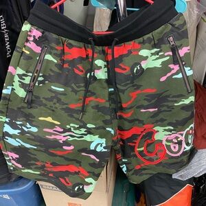 Cool Camo Men's Athletic Shorts